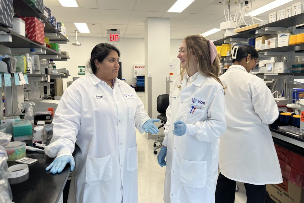 Akriti and team in the lab
